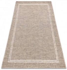 Koberec šnúrkový SIZAL BOHO 46201051 Ramka béž