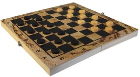 CreativeToys Spoločenská hra – Šachy 3v1