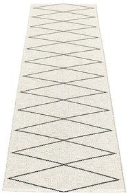 Čierny vnútorný a vonkajší behúň 70x240 cm Max Black – Pappelina