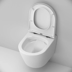 Závesné WC AM.PM Flash CNA1700SC bezokrajové, so sedadlom Microlift, biele