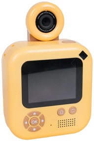 Detský fotoaparát s tlačiarňou – Medveď alebo Kačka + fixky a nálepky Tvar: Kačka