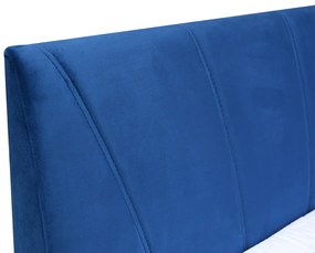 Čalúnená posteľ SAVA 180 modrá
