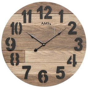 Dizajnové nástenné hodiny AMS 9569