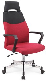 Kancelárska stolička Olenf (červená + čierna). Vlastná spoľahlivá doprava až k Vám domov. 796522