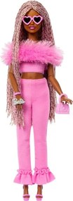 Mattel Barbie HYV28 Deluxe Style ružová módna bábika