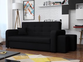 Pohovka s taburetkami Clivia Home III, Taburetka: ľavá strana, Dostupné poťahy: Enjoy 24