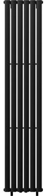 Mexen Oregon, vykurovacie teleso 1800 x 360 mm, 604 W, čierna, W202-1800-350-00-70