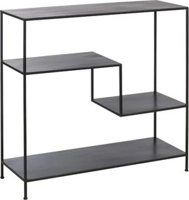 Kovový čierny policový regál Scale -101*39*96cm