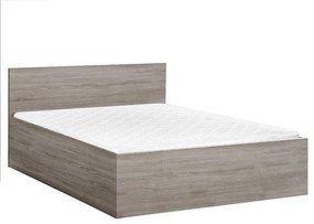 AKCIA Posteľ SOFIA 160 x 200 cm, dub lanýž II.akosť