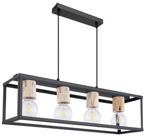 Globo 15476-4H - Luster na lanku HAGAR 4xE27/60W/230V