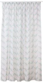 Bielo-zelená záclona 300x260 cm Seva – Mendola Fabrics