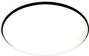 LED stropné svietidlo HUGO LED/16/24/32W/230V 3000/4000/6500K pr. 37 cm IP54 čierna