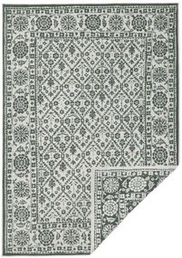 NORTHRUGS - Hanse Home koberce Kusový koberec Twin-Wendeteppiche 103115 grün creme – na von aj na doma - 80x250 cm