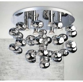 Azzardo AZ2541 - Stropné svietidlo LUVIA 6xGU10/40W/230V