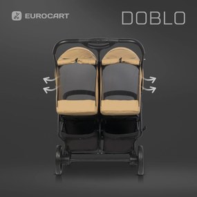 Súrodenecký kočík Euro-Cart Doblo Camel