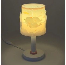 Dalber 61171S - Detská lampička WHALE DREAMS 1xE14/8W/230V ružová