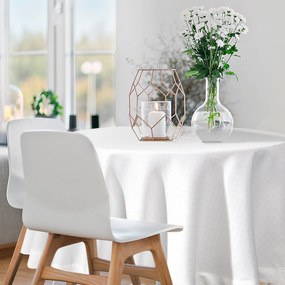 EUROFIRANY OBRUS ELLEN (FI) 120 CM BIELY
