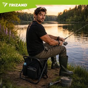 Rybárske kreslo Trizand 3v1 s batohom a termo taškou
