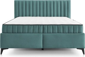 Posteĺ Joy 160x200 cm, modrozelená aqua látka