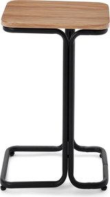 Stôl v tvare písmena C z hliníka