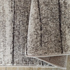 DY Sivý moderný koberec s abstraktným vzorom Panamero 20 Rozmer: 80x150 cm