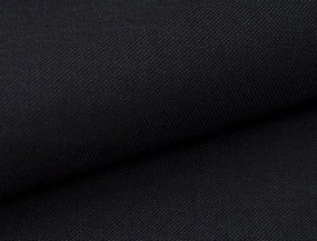 Rohová sedacia súprava Samba II, biela ekokoža/čierna látka