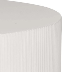 Konferenčný stolík Ermanno 90 cm sivý/béžový