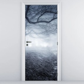 Fototapeta na dvere - Cesta v hmle (95x205cm)