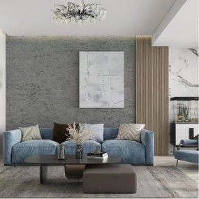 Krištáľový prisadený luster 12xG9/40W/230V čierna