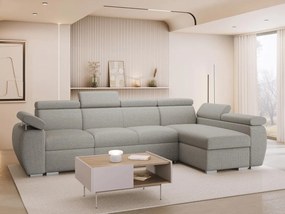 Rohová rozkladacia pohovka Giza LCP, Strana: Pravá - 1p(65)+2r+LCp, Dostupné poťahy: Aragon 80