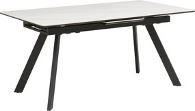 XXXLutz JEDÁLENSKÝ STÔL, čierna, biela, 160-200/90/76 cm MID.YOU - Stoly - 000069016102