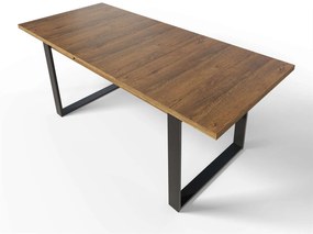 Rozkladací jedálenský stôl GRANDE 150 - 190 x 80 cm dub lefkas
