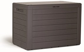 Záhradný box, 190 l, tmavo hnedá
