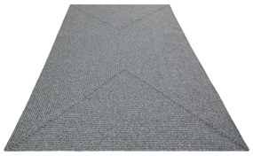 Sivý vonkajší koberec 170x120 cm - NORTHRUGS