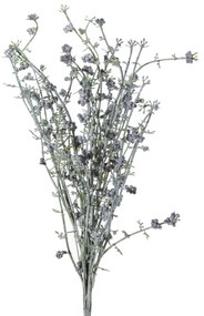 Dekoratívna kvetina 50 cm, s listami 30 cm, fialová