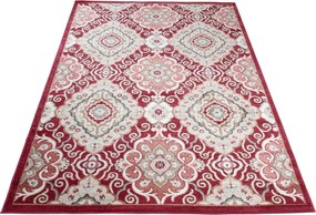 TA Koberec T604A ČERVENÁ DUBAJ BIL
