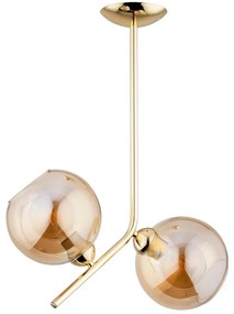 Luster na tyči LALEN 2xE27/60W/230V béžová