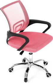 Detská otočná stolička ružová KA-L103 PINK