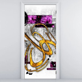 Fototapeta na dvere - Abstrakcia (95x205cm)