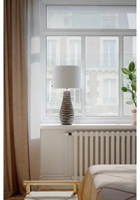 ByRydens 4002770-5500 - Stolná lampa BARTHA 1xE27/8W/230V béžová