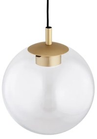 Argon 8828 - Luster na lanku SACRAMENTO 1xGX53/8W/230V číra/zlatá