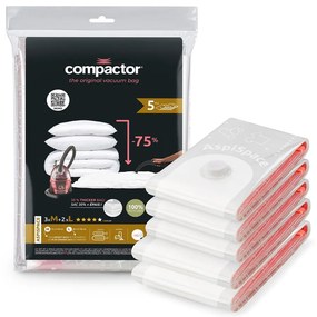 Vákuové vrecia v súprave 5 ks Aspispace M/L – Compactor