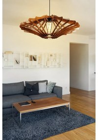 Závesné svietidlo v prírodnej farbe ø 59 cm – Opviq lights