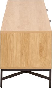 TV stolík Jaipur 176 cm dub prírodný