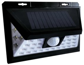 LED solárne nástenné svietidlo so senzorom LED/5W/3,7V 1800 mAh IP65