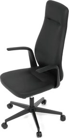 Kancelárska stolička čierna KA-T8325 BK