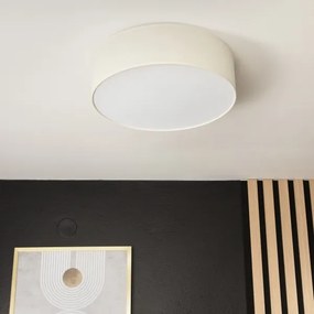 Stropné svietidlo SIRJA DOUBLE 4xE27/15W/230V pr. 45 cm krémová