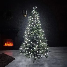 Vianočné LED osvetlenie studená biela 16m 160LED