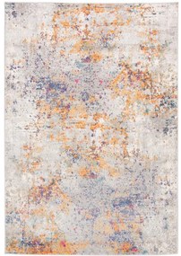 Kusový koberec Atlanta sivo oranžový 80x150cm