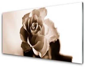Nástenný panel  Ruže kvet 140x70 cm